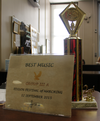 Edison Festival of Marching Award and Trophy
