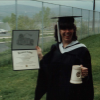 Ms. Melleno, graduating 